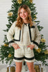 Coco Tweed Jacket – Elegant Girls’ Bouclé Blazer with Satin Trim 12M-14